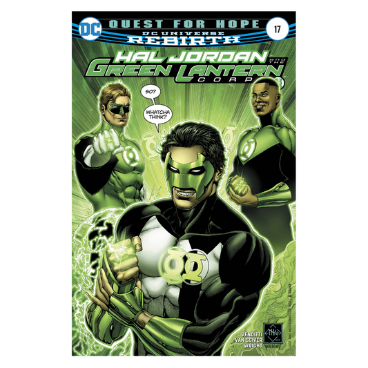 COMIC : HAL JORDAN AND THE GREEN LANTERN CORPS - REBIRTH #17