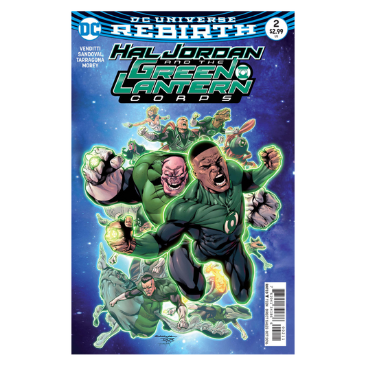COMIC : HAL JORDAN AND THE GREEN LANTERN CORPS - REBIRTH #2