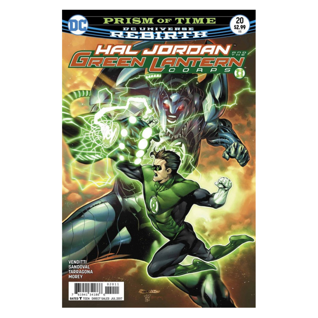 COMIC : HAL JORDAN AND THE GREEN LANTERN CORPS - REBIRTH #20