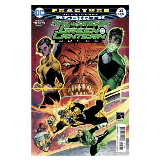 COMIC : HAL JORDAN AND THE GREEN LANTERN CORPS - REBIRTH #23