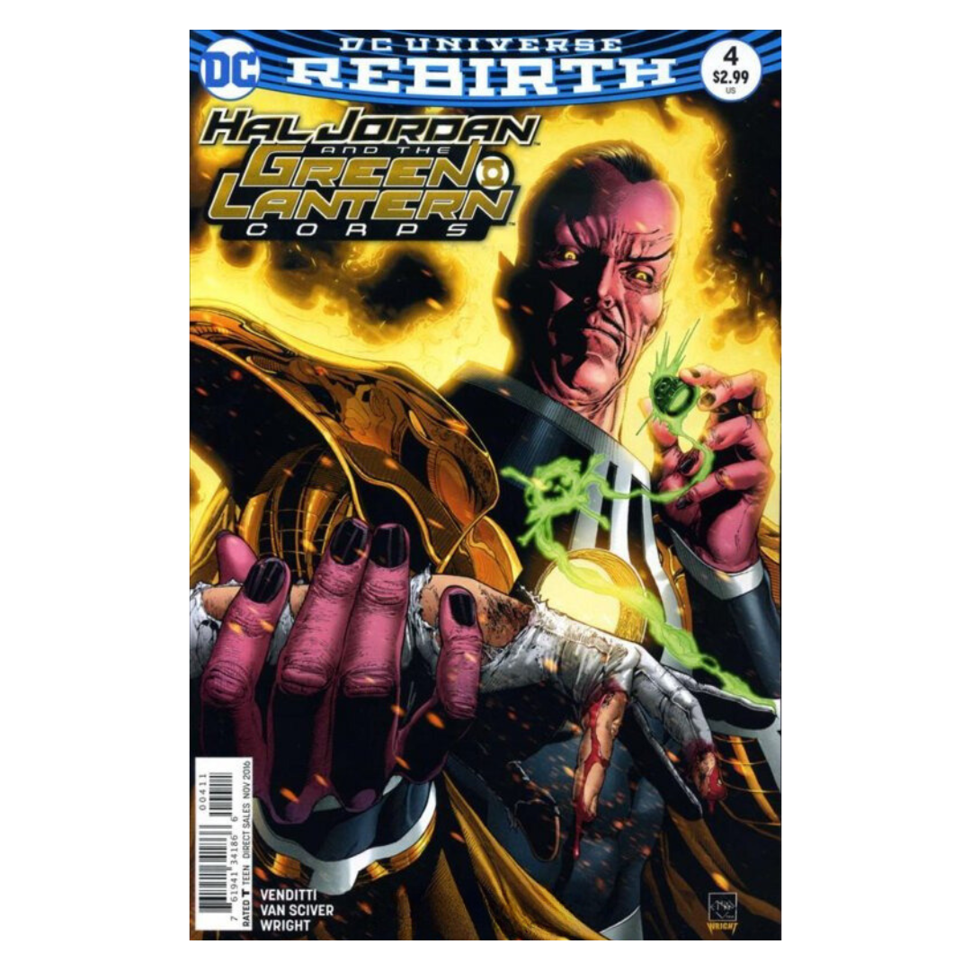 COMIC : HAL JORDAN AND THE GREEN LANTERN CORPS - REBIRTH #4
