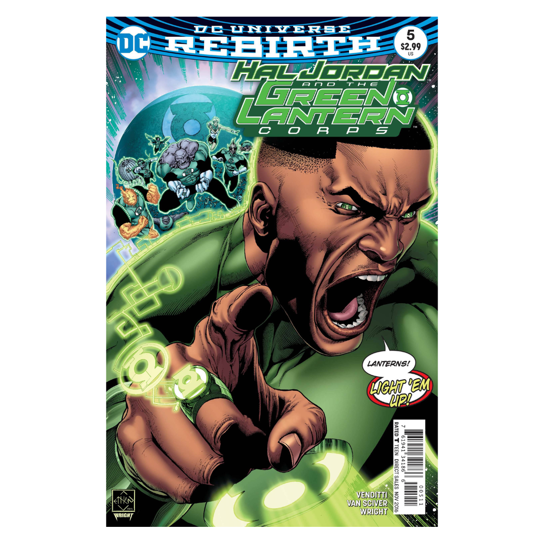 COMIC : HAL JORDAN AND THE GREEN LANTERN CORPS - REBIRTH #5