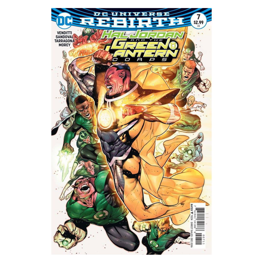 COMIC : HAL JORDAN AND THE GREEN LANTERN CORPS - REBIRTH #7