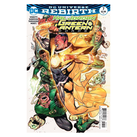 COMIC : HAL JORDAN AND THE GREEN LANTERN CORPS - REBIRTH #7