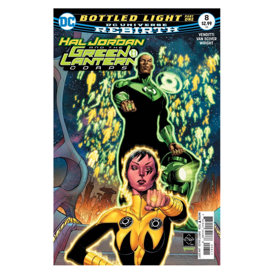 COMIC : HAL JORDAN AND THE GREEN LANTERN CORPS - REBIRTH #8
