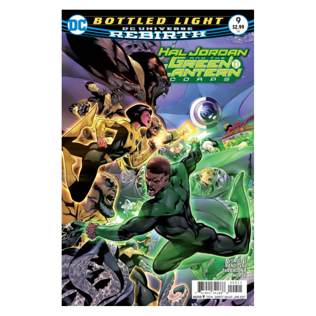 COMIC : HAL JORDAN AND THE GREEN LANTERN CORPS - REBIRTH #9