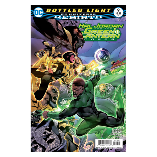 COMIC : HAL JORDAN AND THE GREEN LANTERN CORPS - REBIRTH #9