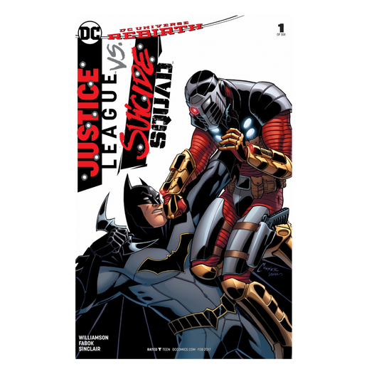COMIC : JUSTICE LEAGUE VS SUICIDE SQUAD - REBIRTH #1