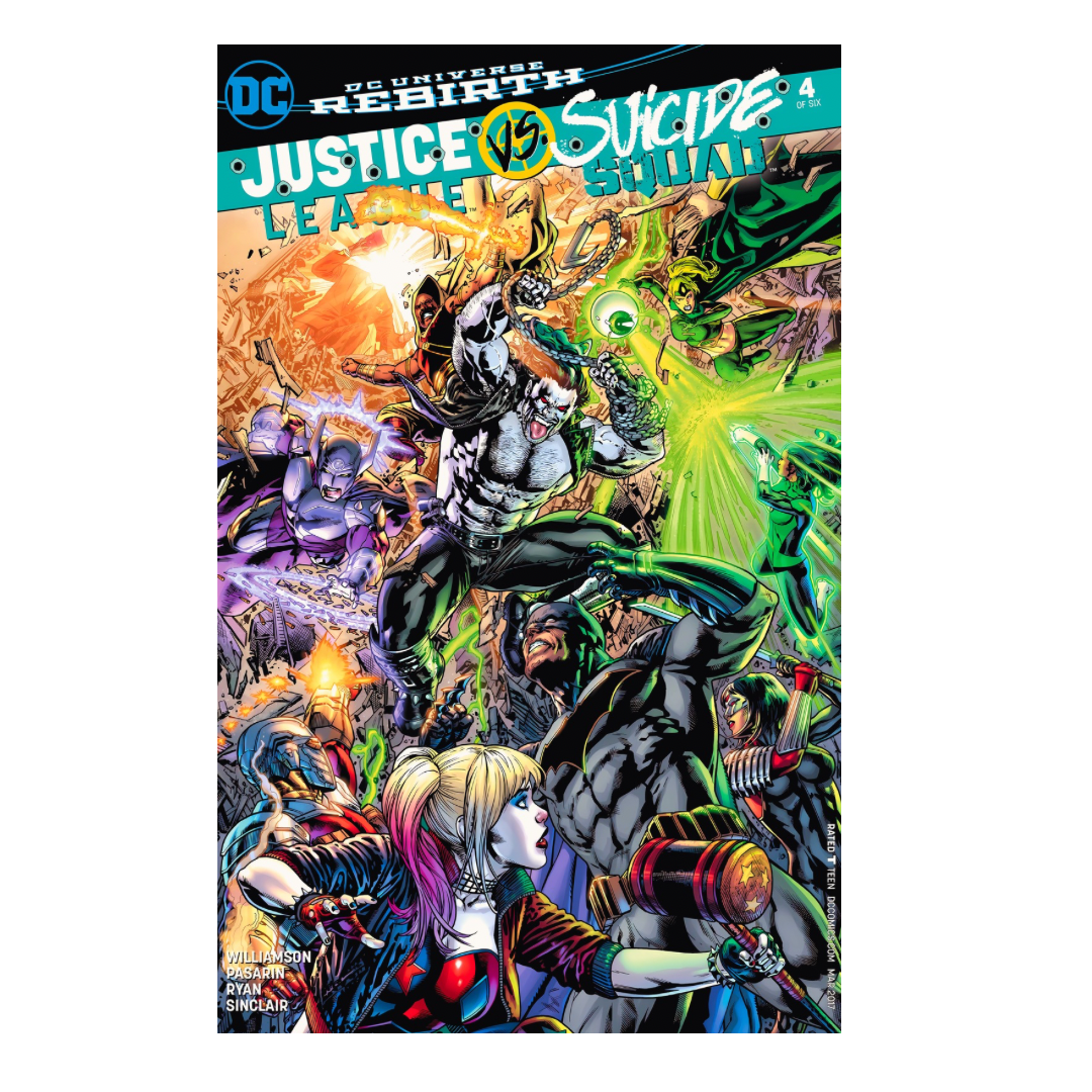 COMIC : JUSTICE LEAGUE VS SUICIDE SQUAD - REBIRTH #4
