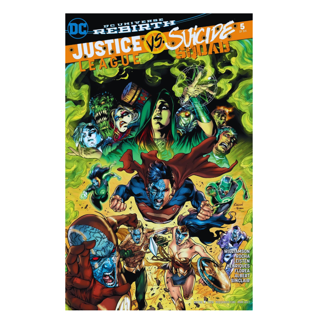 COMIC : JUSTICE LEAGUE VS SUICIDE SQUAD - REBIRTH #5