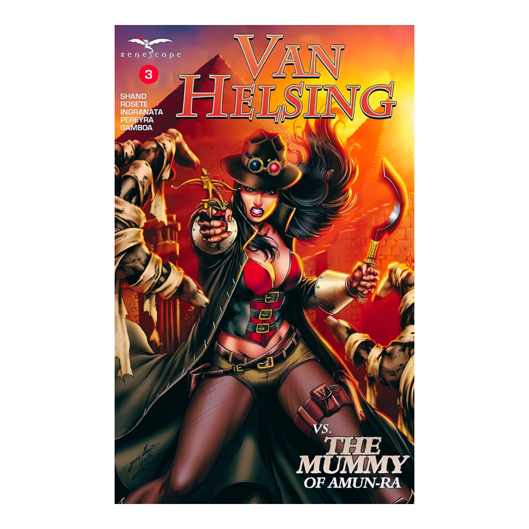 COMIC : VAN HELSING VS THE MUMMY OF AMUN-RA - #3