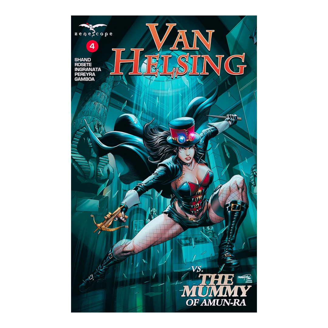 COMIC : VAN HELSING VS THE MUMMY OF AMUN-RA - #4
