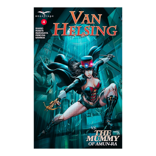 COMIC : VAN HELSING VS THE MUMMY OF AMUN-RA - #4