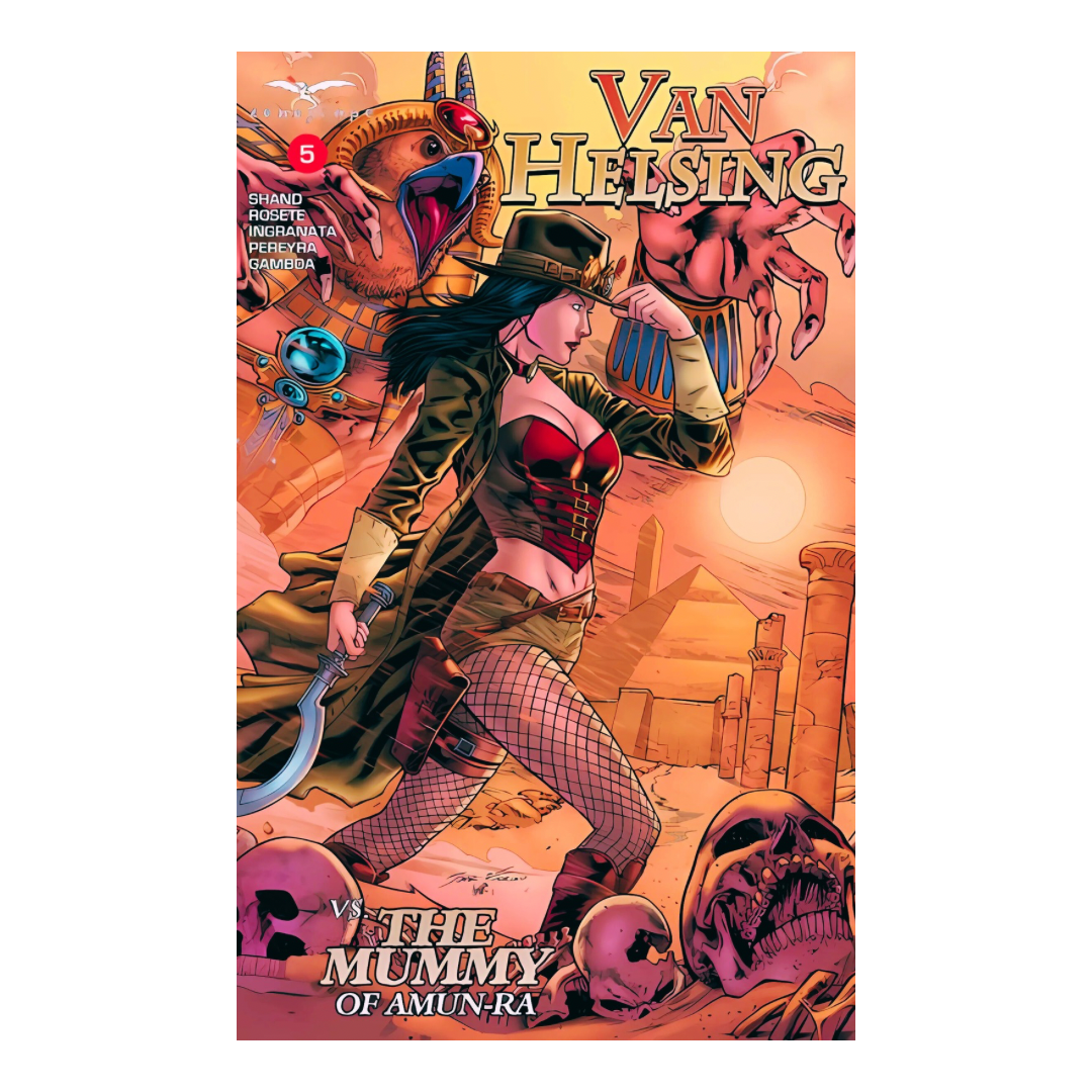 COMIC : VAN HELSING VS THE MUMMY OF AMUN-RA - #5