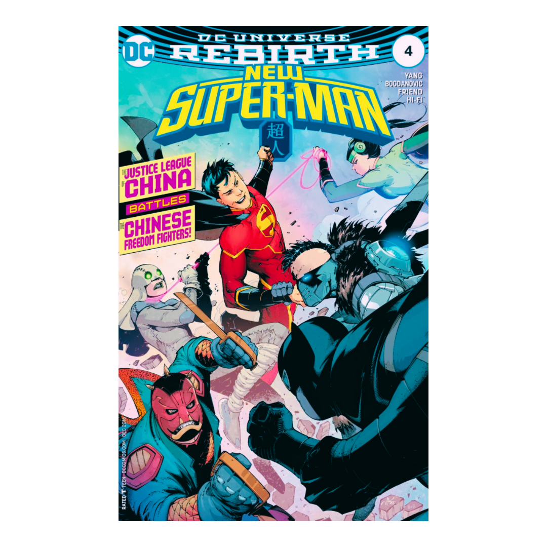 COMIC : NEW SUPER-MAN - REBIRTH #4