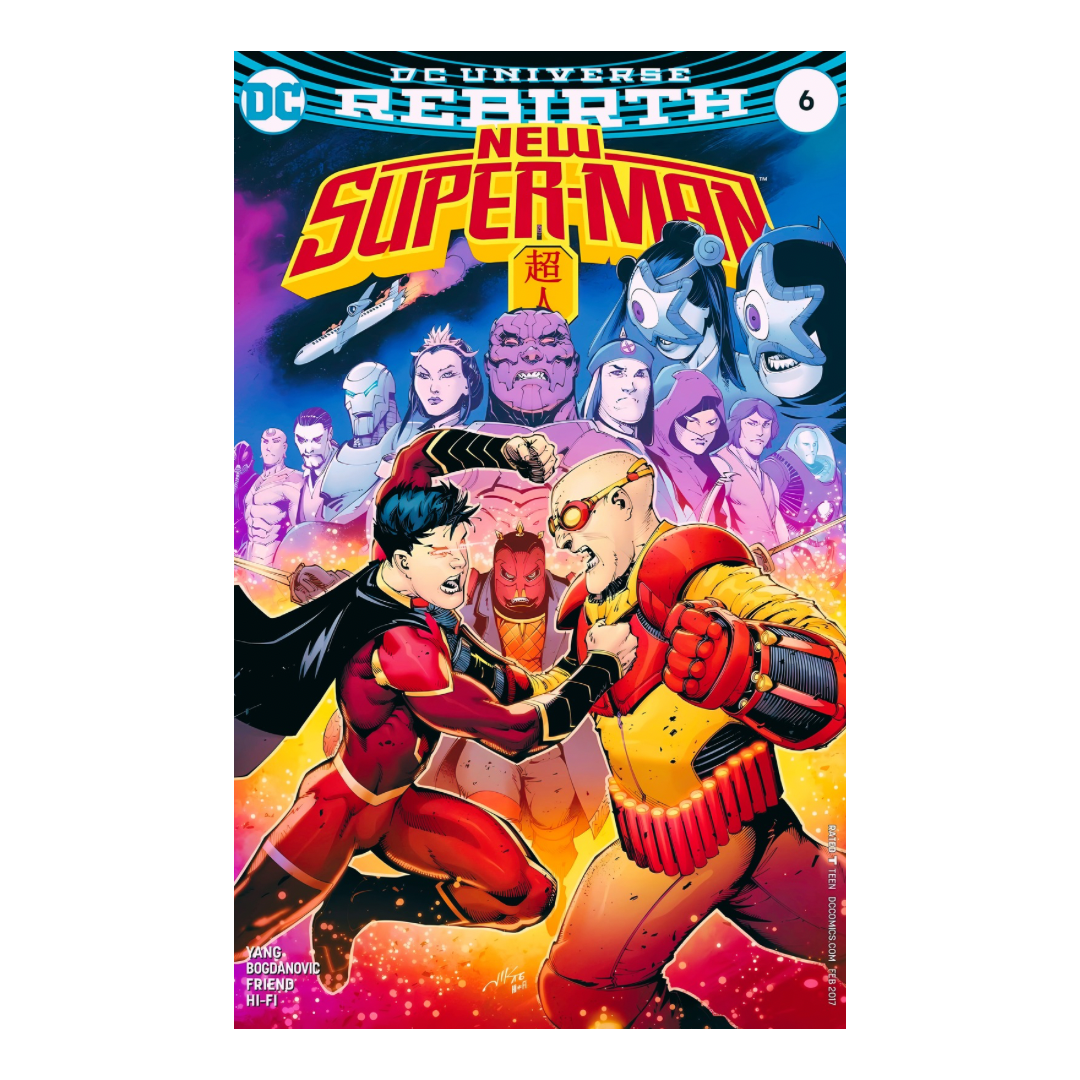 COMIC : NEW SUPER-MAN - REBIRTH #6