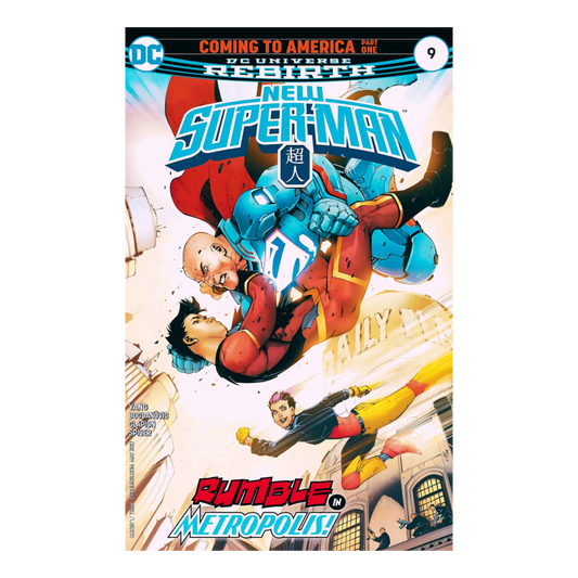 COMIC : NEW SUPER-MAN - REBIRTH #9
