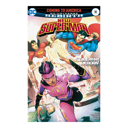 COMIC : NEW SUPER-MAN - REBIRTH #10