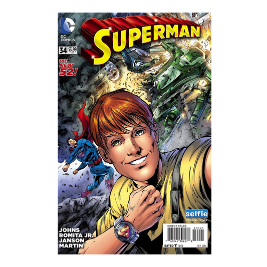 COMIC : SUPERMAN - NEW 52 #34 VR2