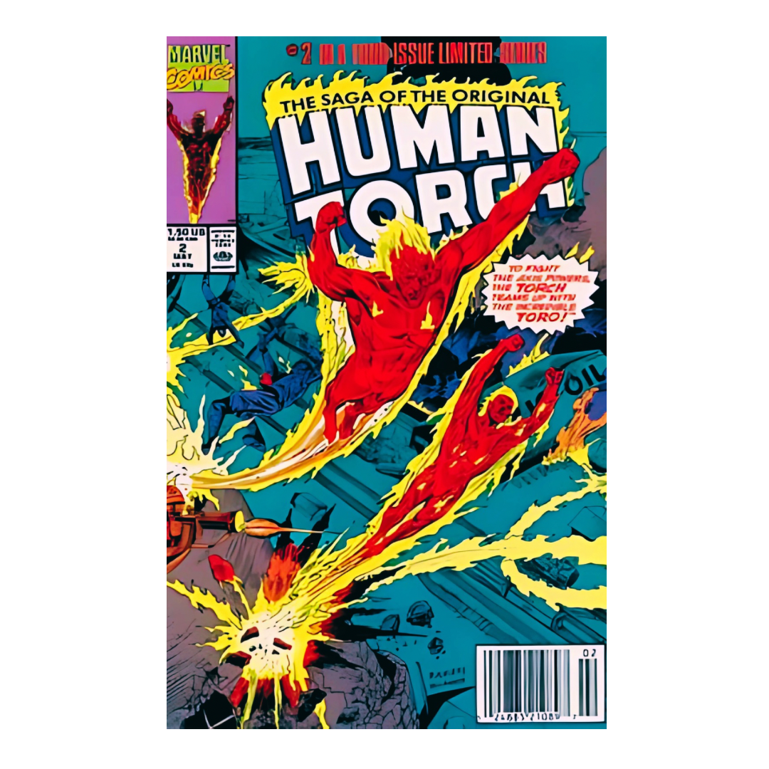 COMIC : HUMAN TORCH, THE SAGA OF THE ORIGINAL - #2