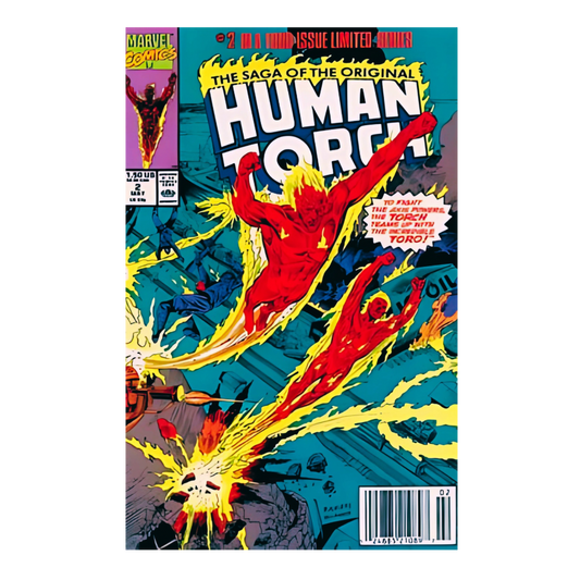 COMIC : HUMAN TORCH, THE SAGA OF THE ORIGINAL - #2