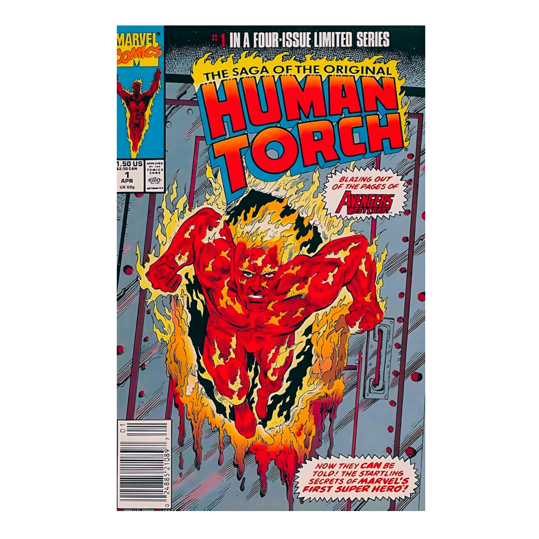 COMIC : HUMAN TORCH, THE SAGA OF THE ORIGINAL - #1