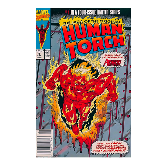 COMIC : HUMAN TORCH, THE SAGA OF THE ORIGINAL - #1