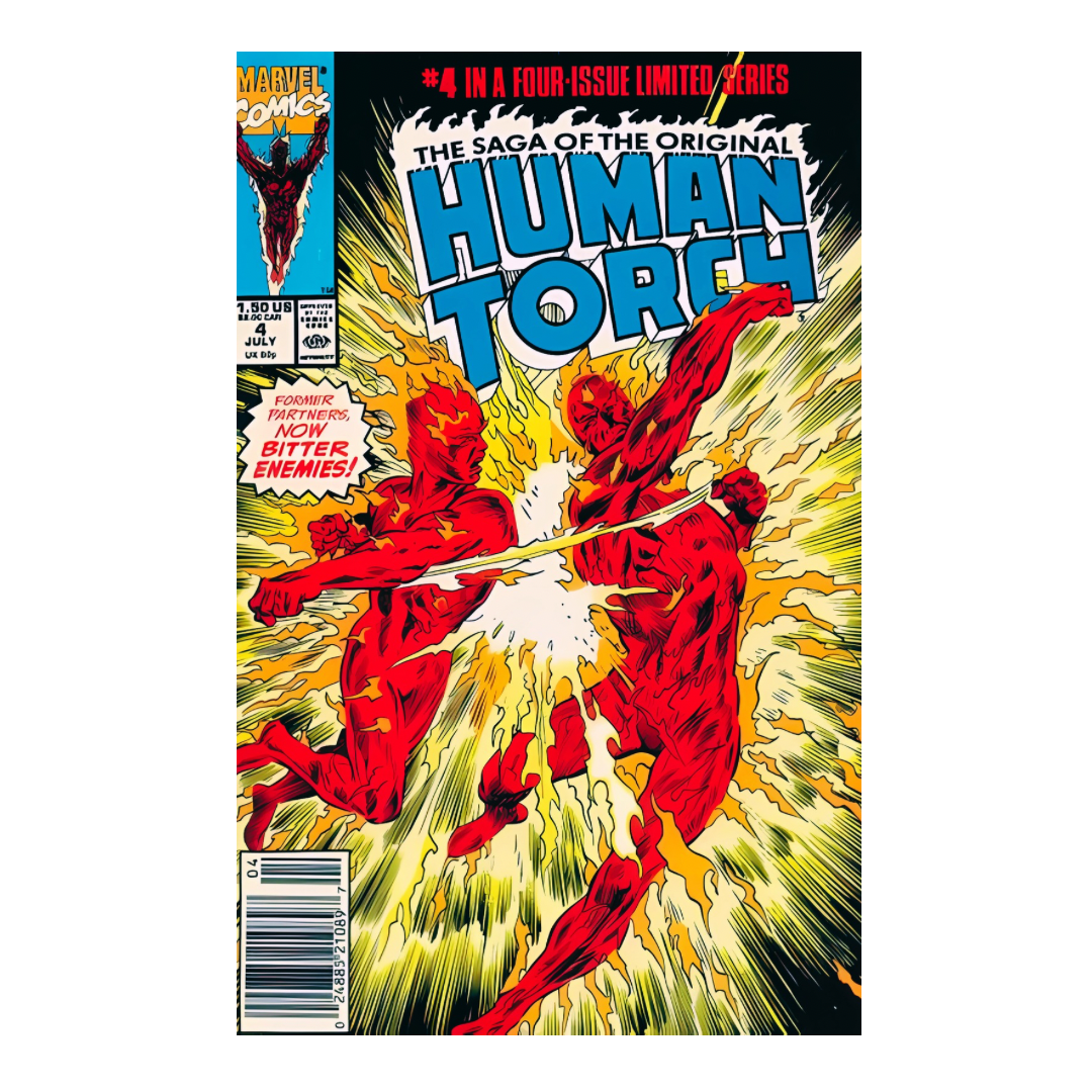 COMIC : HUMAN TORCH, THE SAGA OF THE ORIGINAL - #4