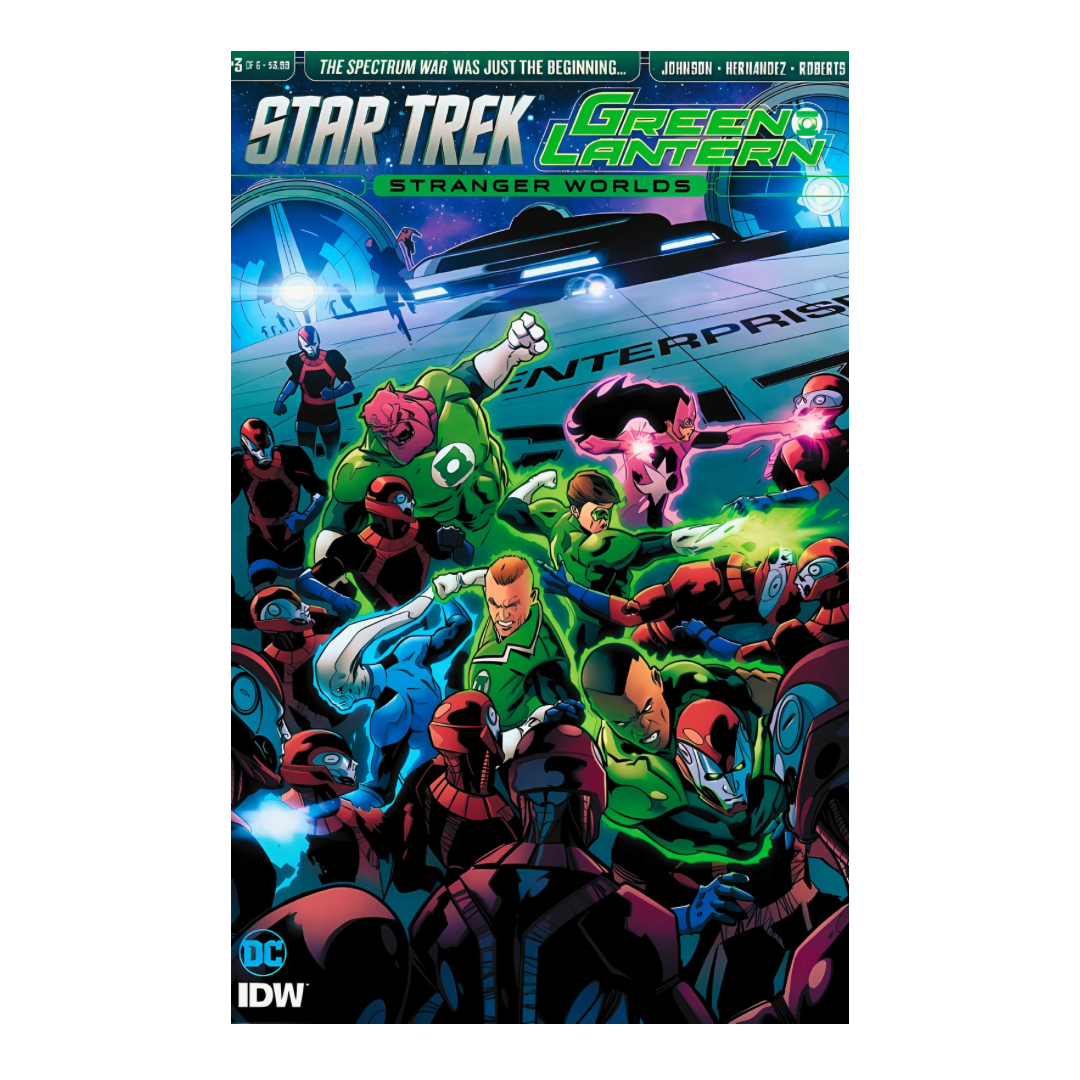COMIC : STAR TREK / GREEN LANTERN STRANGER WORLDS - #3