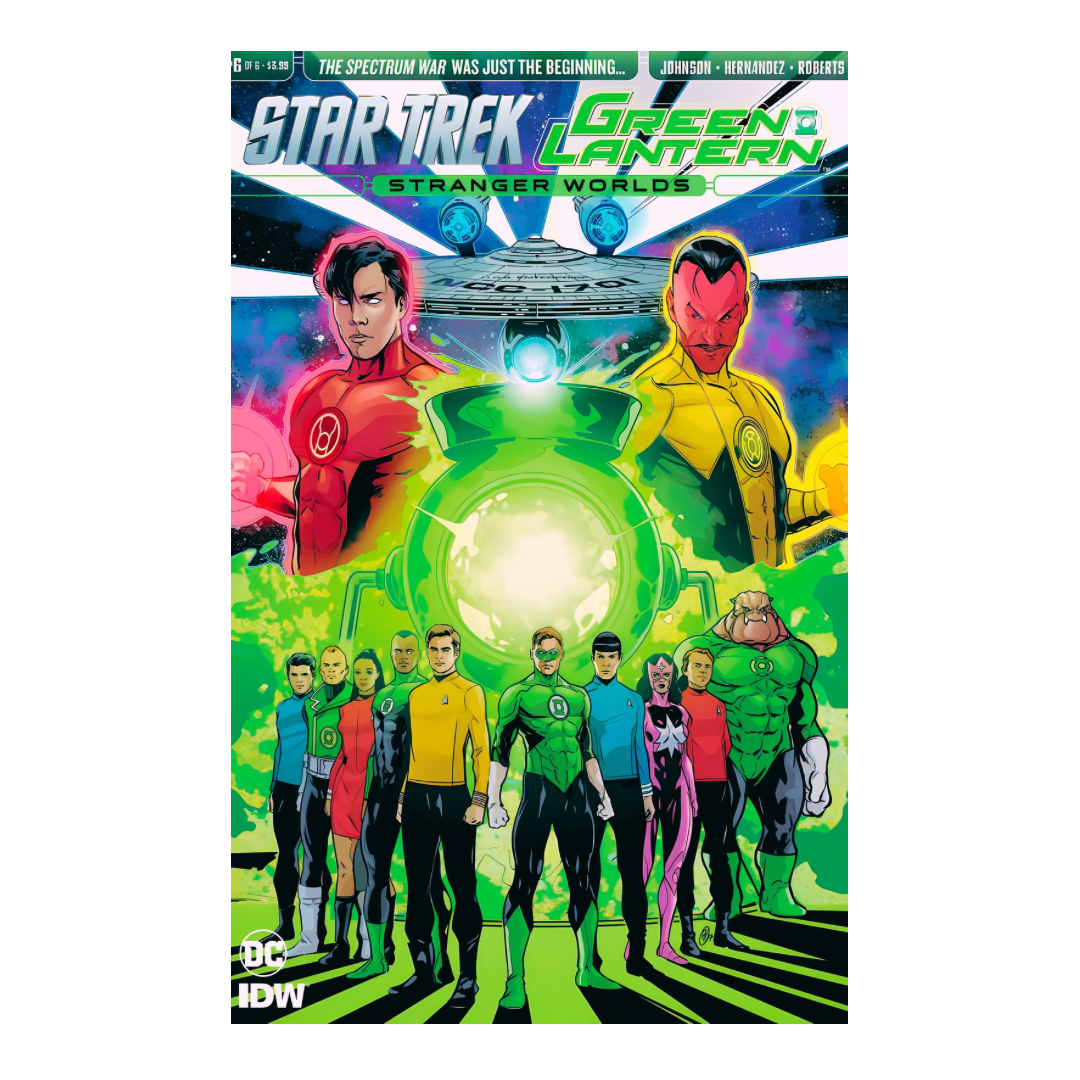 COMIC : STAR TREK / GREEN LANTERN STRANGER WORLDS - #6