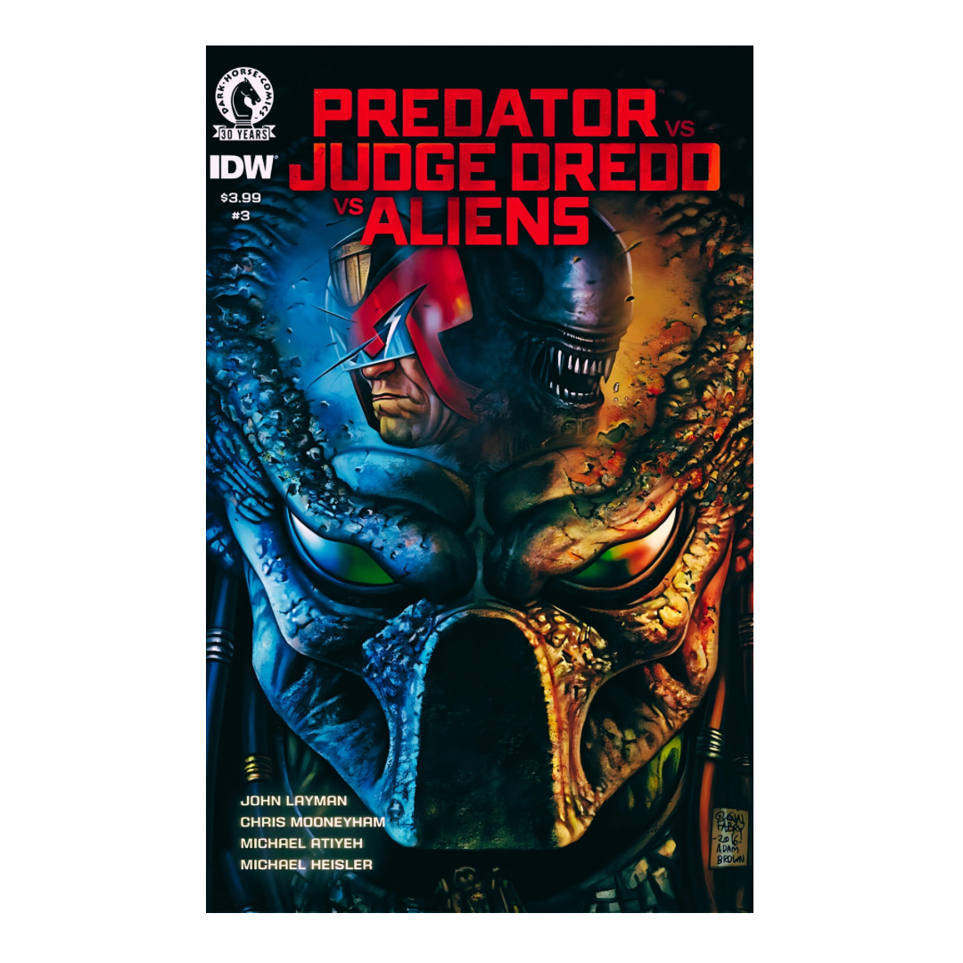 COMIC : PREDATOR VS JUDGE DREDD VS ALIENS - #3