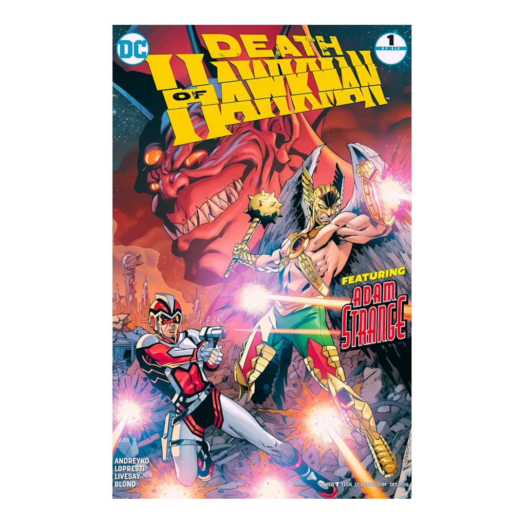 COMIC : DEATH OF HAWKMAN - #1