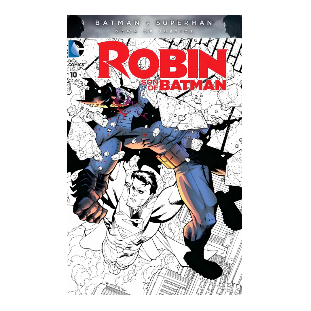 COMIC : ROBIN, SON OF BATMAN - #10