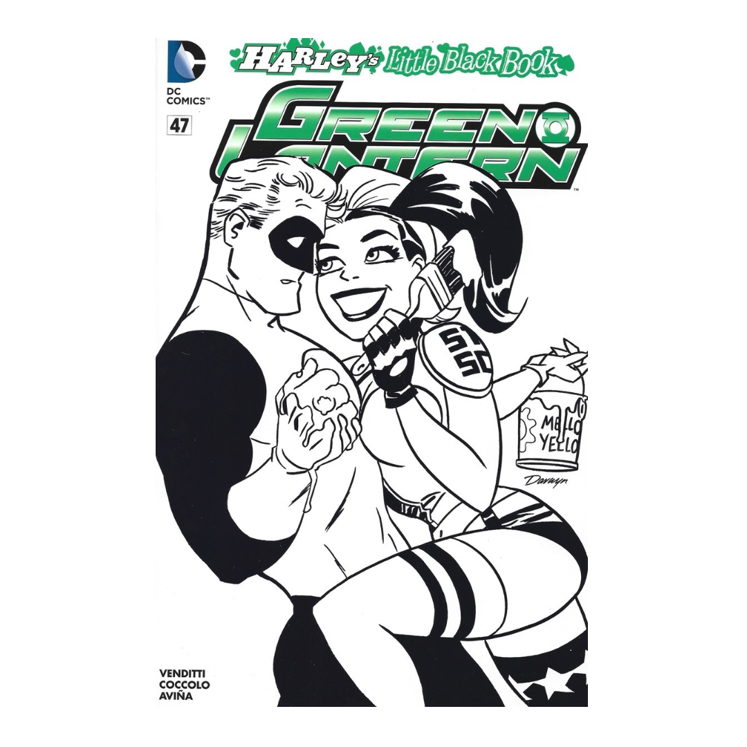 COMIC : GREEN LANTERN - NEW 52 #47 BLK/WHTE VR
