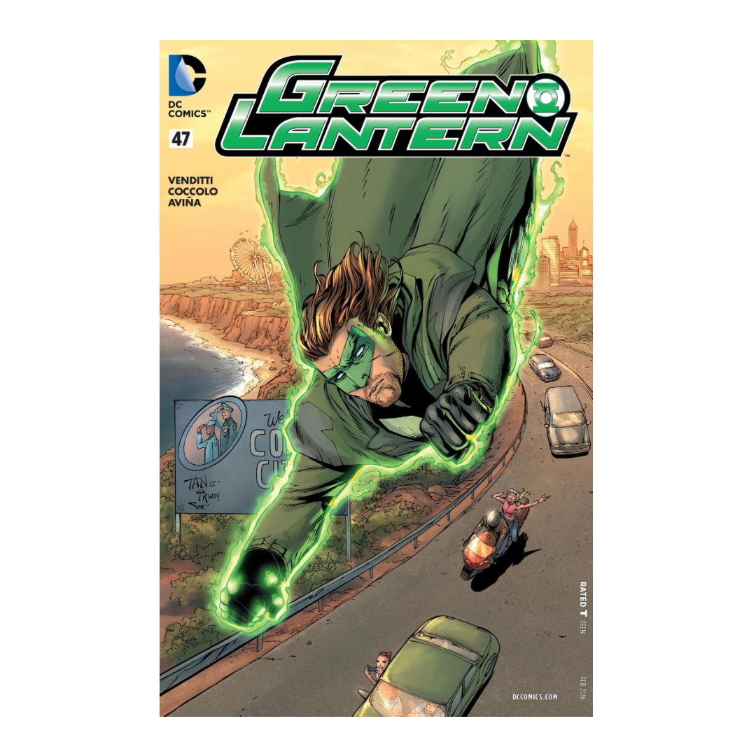 COMIC : GREEN LANTERN - NEW 52 #47 BLK/WHTE VR