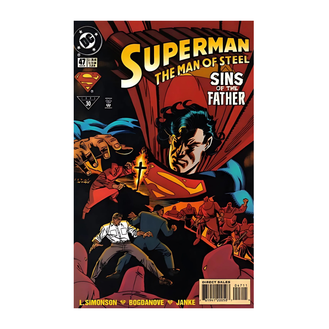 COMIC : SUPERMAN MAN OF STEEL - #47 1991