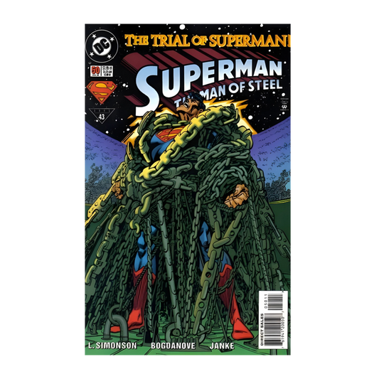 COMIC : SUPERMAN MAN OF STEEL - #50 1991