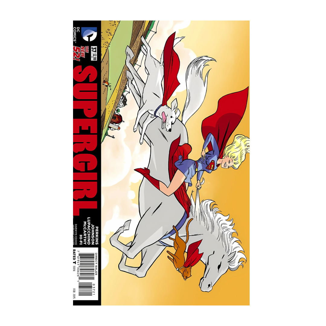 COMIC : SUPERGIRL - NEW 52 #37 SIDEWAYS VR