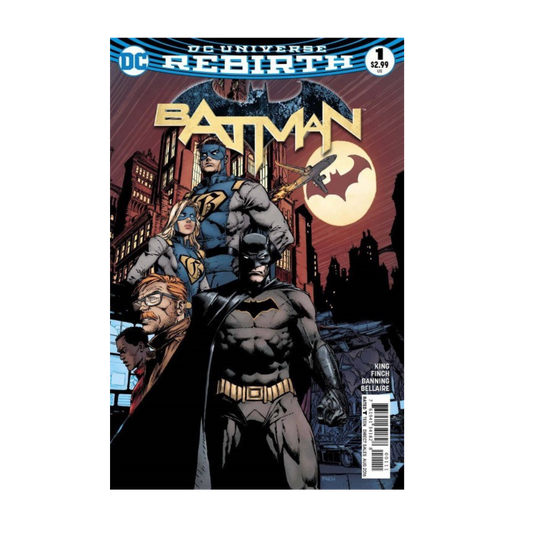 COMIC : BATMAN - REBIRTH #1 VR 2