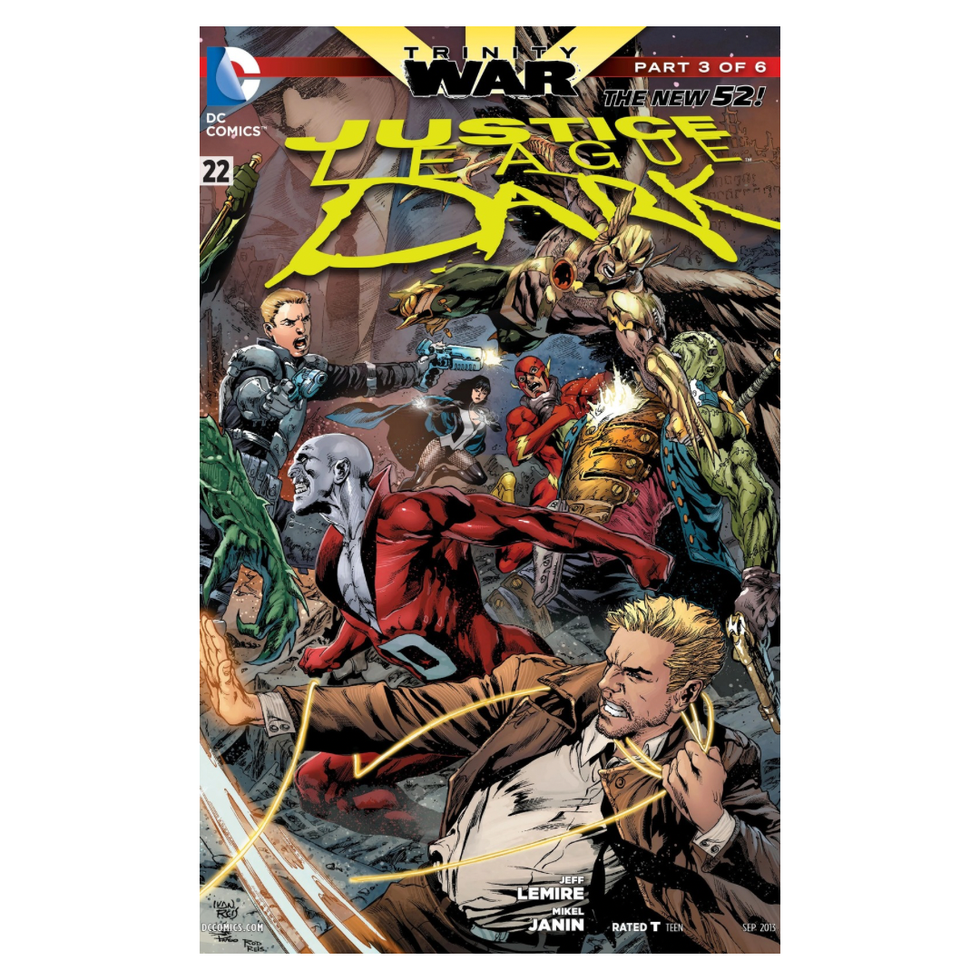 COMIC : JUSTICE LEAGUE DARK - NEW 52 #22 TRINITY WAR