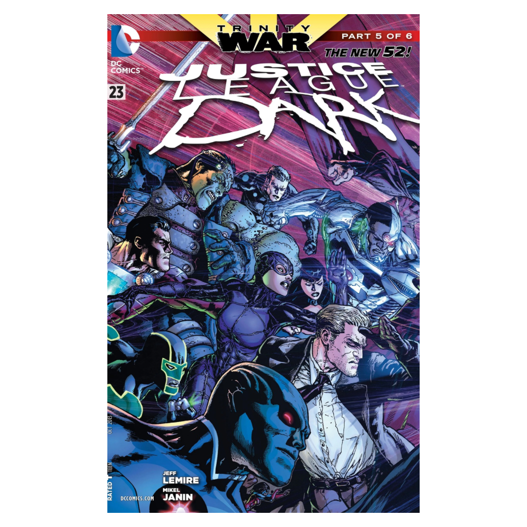 COMIC : JUSTICE LEAGUE DARK - NEW 52 #23 TRINITY WAR