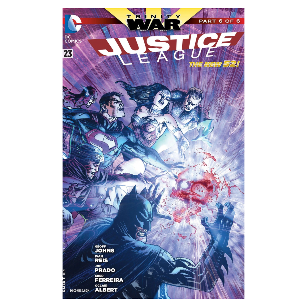 COMIC : JUSTICE LEAGUE - NEW 52 #23 TRINITY WAR