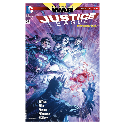COMIC : JUSTICE LEAGUE - NEW 52 #23 TRINITY WAR