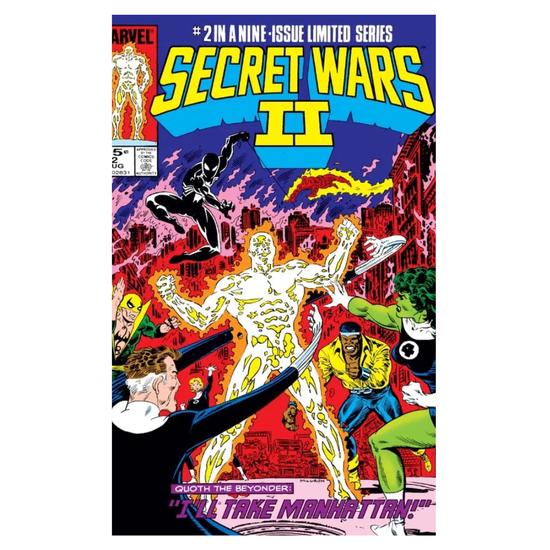 COMIC : SECRET WARS II 1985 - #2