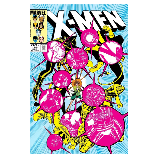 COMIC : XMEN, UNCANNY - #188 1981