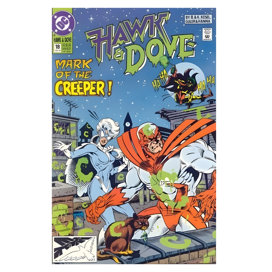 COMIC : HAWK & DOVE - 1989 #18