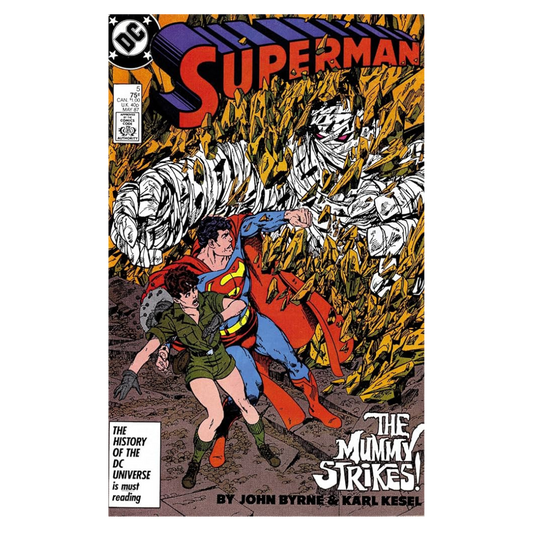 COMIC : SUPERMAN - #5 1987
