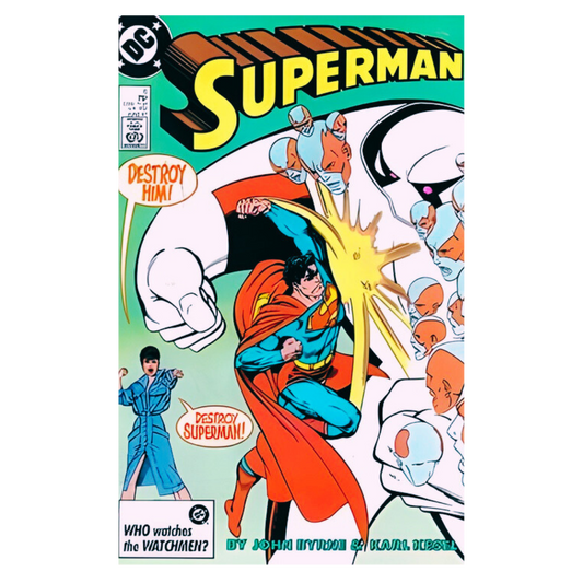 COMIC : SUPERMAN - #6 1987