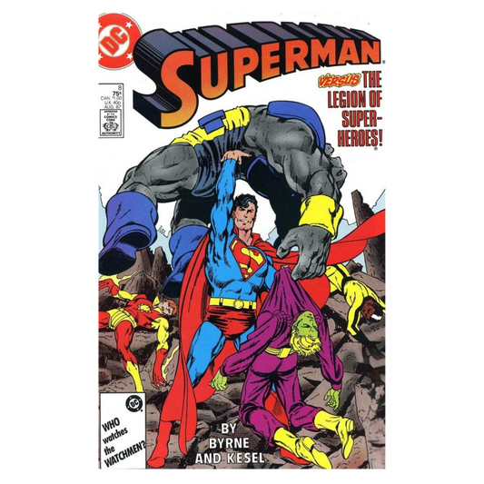 COMIC : SUPERMAN - #8 1987