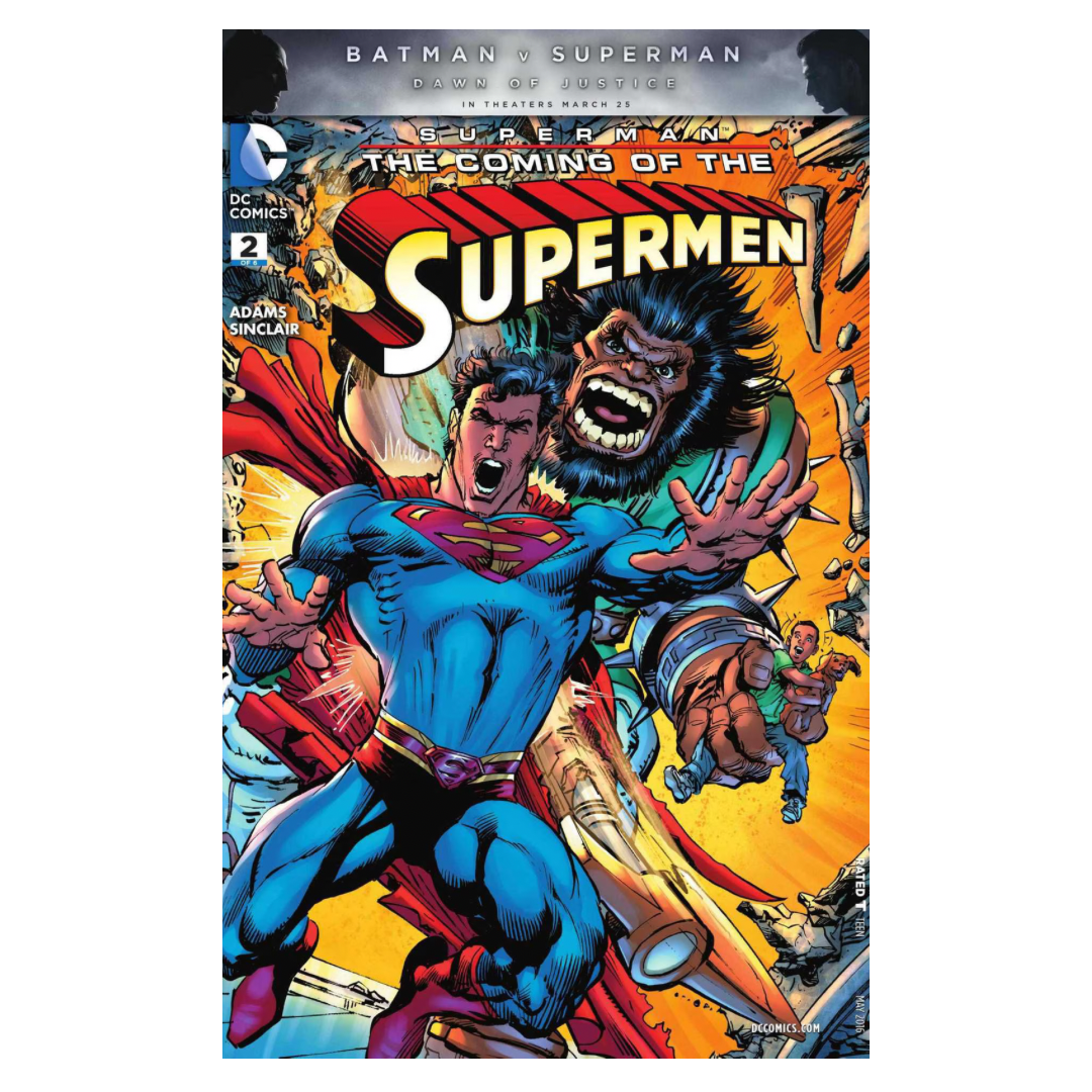 COMIC : SUPERMAN - THE COMING OF THE SUPERMEN #2